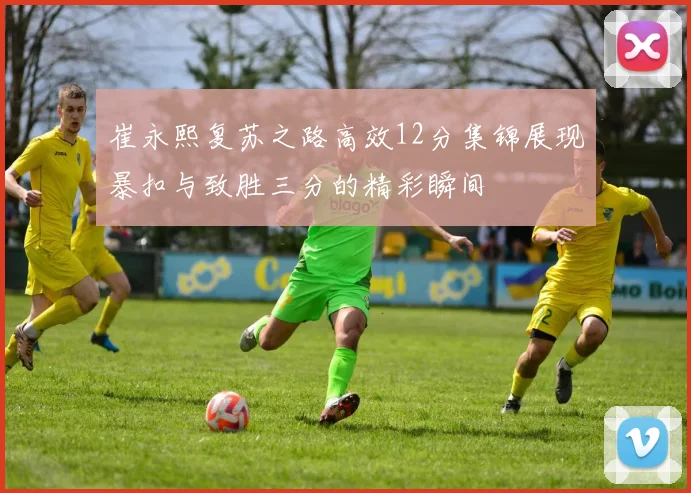 崔永熙复苏之路高效12分集锦展现暴扣与致胜三分的精彩瞬间